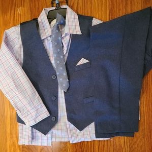 Boys 4 piece Suit Set
